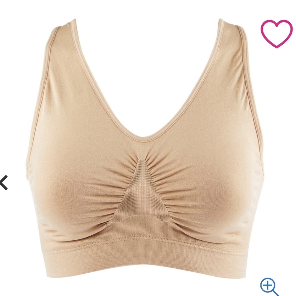 #1223 |2-pack NWT Rhonda Shear Ahh Generation Wireless Bra